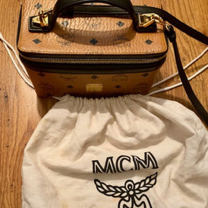 COPY - MCM Rockstar Vanity Case, Cognac